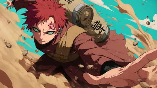 3840x2160 Desktop 动漫二次元 Wallpaper - 火影我爱罗桌面壁纸