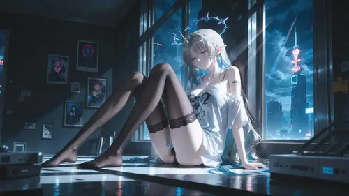 2560x1440 Desktop 动漫二次元 Wallpaper - 窗边都市少女极清壁纸
