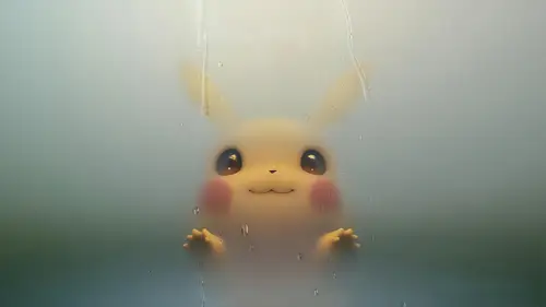4000x2250 Desktop 可爱萌宠 Wallpaper - 雨窗后的可爱萌物